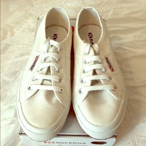 Superga Classic White Sneaker
